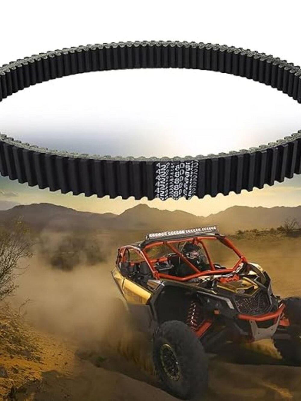 Polaris RZR Drive Belt for Pro XP, Pro XP 4, Turbo S, Turbo S 4, Turbo R 3211202 - Picture 2 of 7